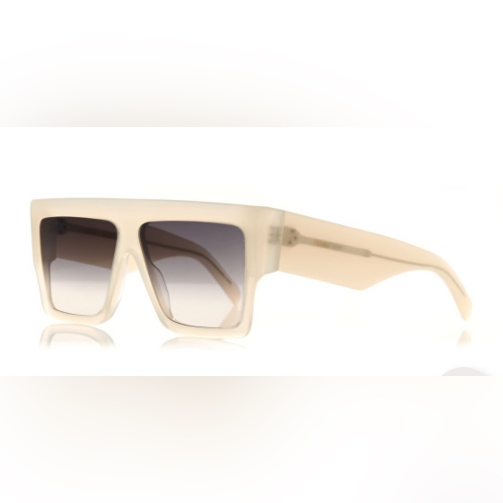 Celine Oversized Cream Sunglasses